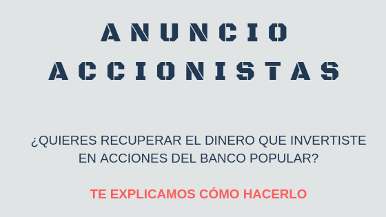 ACCIONISTA DE BANCO POPULAR
