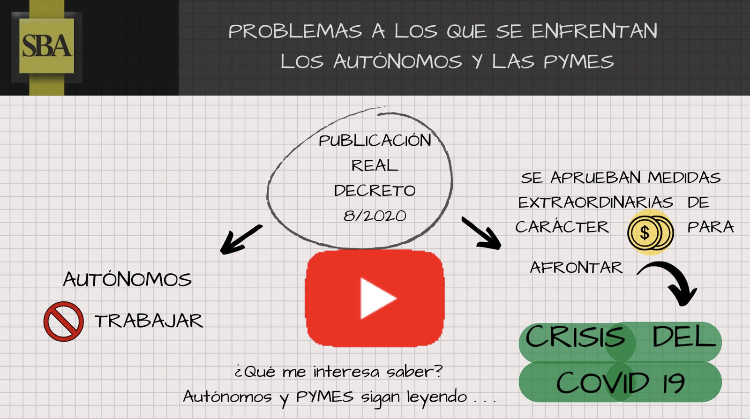 VÍDEO PREGUNTAS – RESPUESTAS ¿cómo afecta la situación del COVID19 a negocios de autónomos y PYMES?